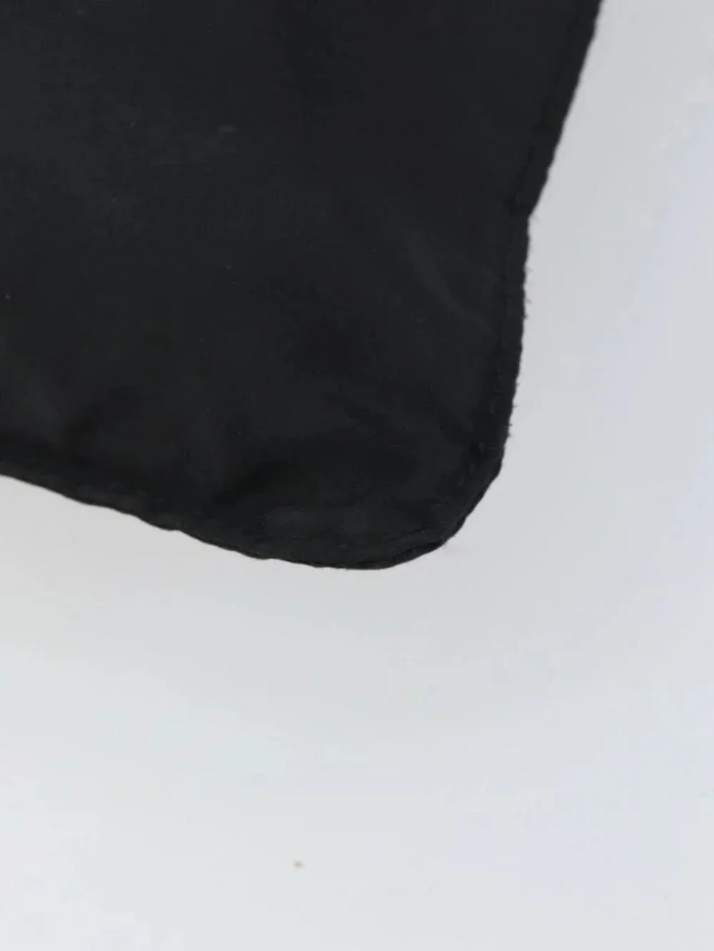 PRADA Shoulder Bag Nylon Black Silver Auth 160714 - Picture 12 of 16